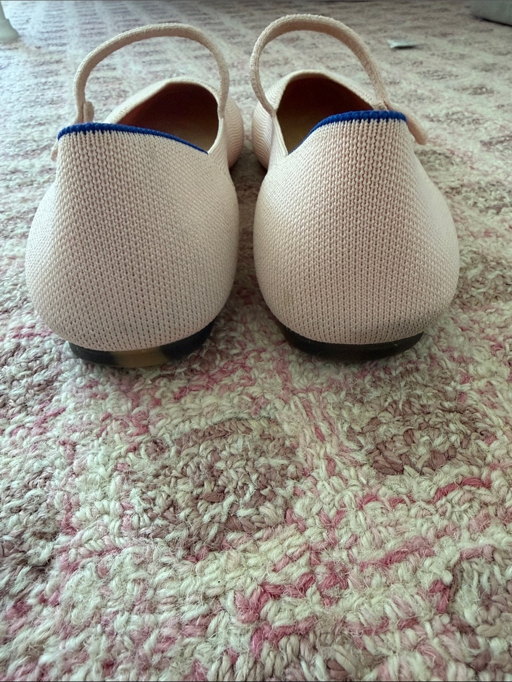 Rothy's Pale Pink Mary Jane Flats - Picture 3 of 4